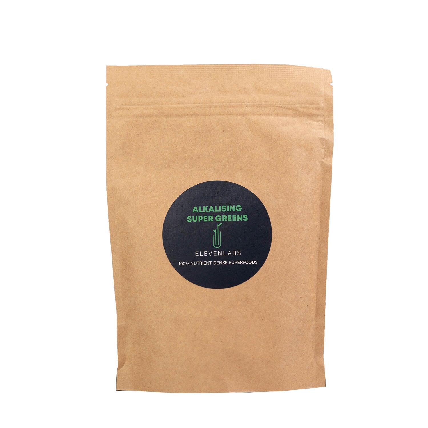 ElevenLabs Alkalising Super Greens Powder - 250G - ElevenLabs - 100% Organic Vegan Plant Protein