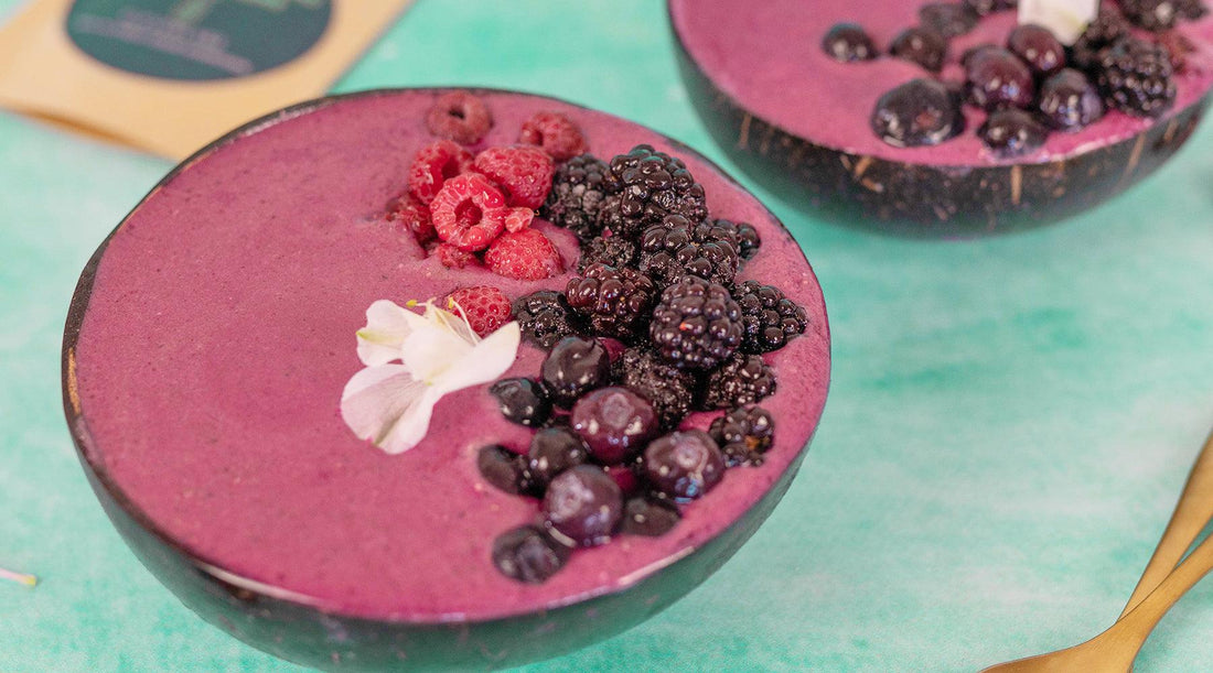 Pink Pitaya Protein Smoothie Bowl - ElevenLabs - 100% Organic Vegan Plant Protein