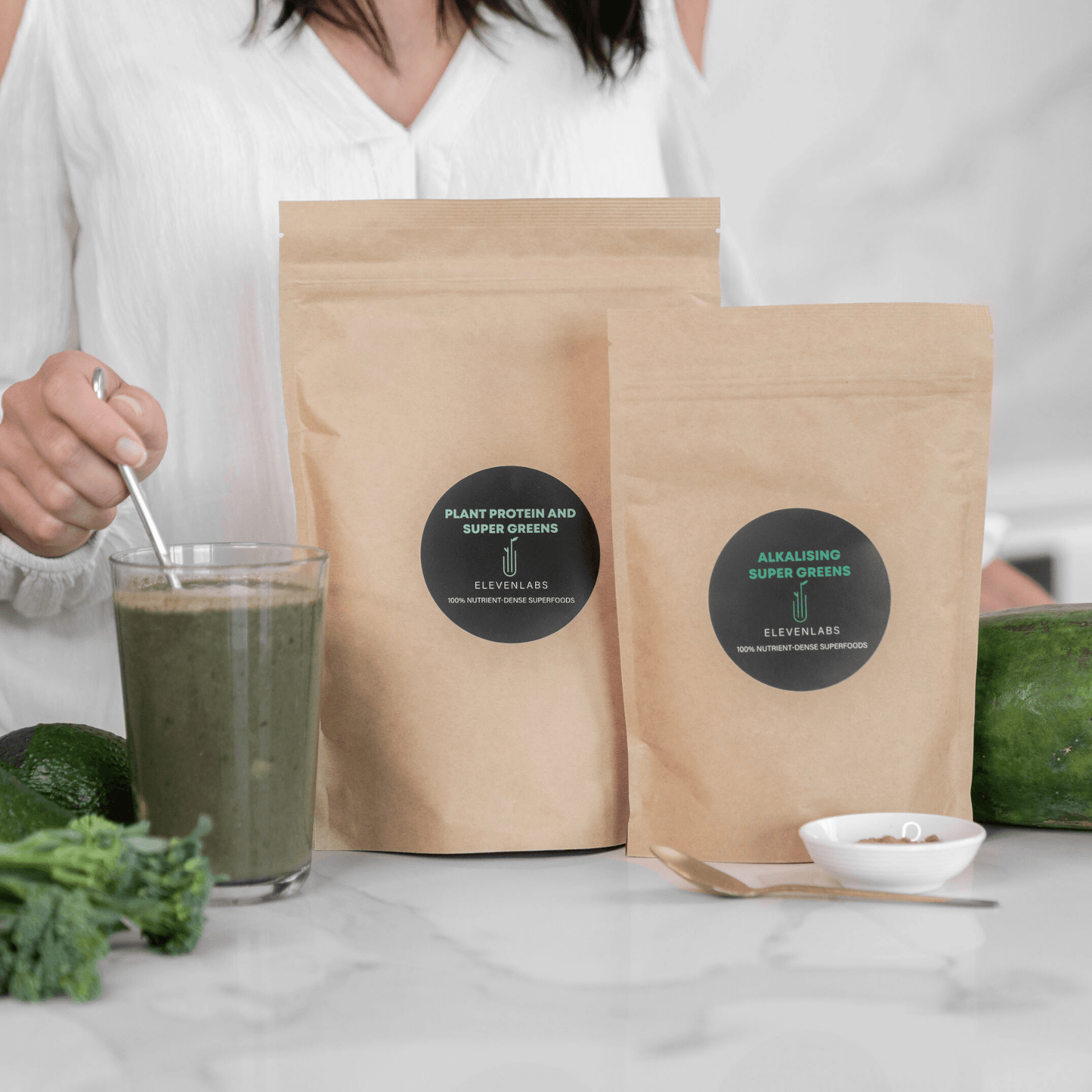 ElevenLabs 14 Day Detox Bundle with FREE Detox Meal Plan Recipe eBook - SAVE $50! - ElevenLabs - 100% Organic Vegan Plant Protein