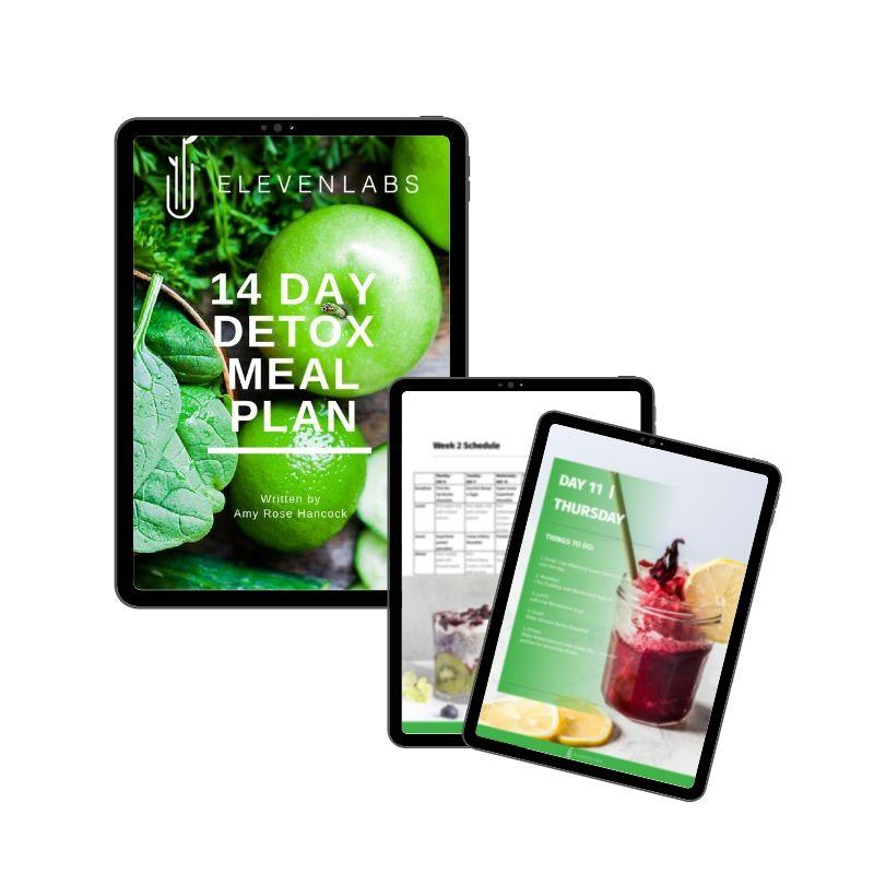ElevenLabs 14 Day Detox Bundle with FREE Detox Meal Plan Recipe eBook - SAVE $50! - ElevenLabs - 100% Organic Vegan Plant Protein